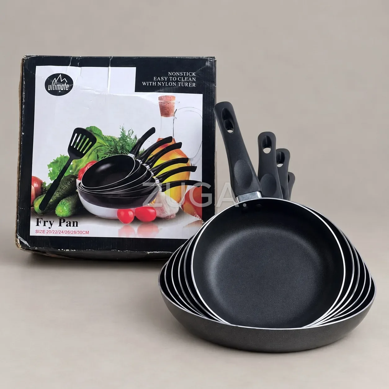 6-Pieces Granite Non-Stick Frying Pans | Amazing Quality