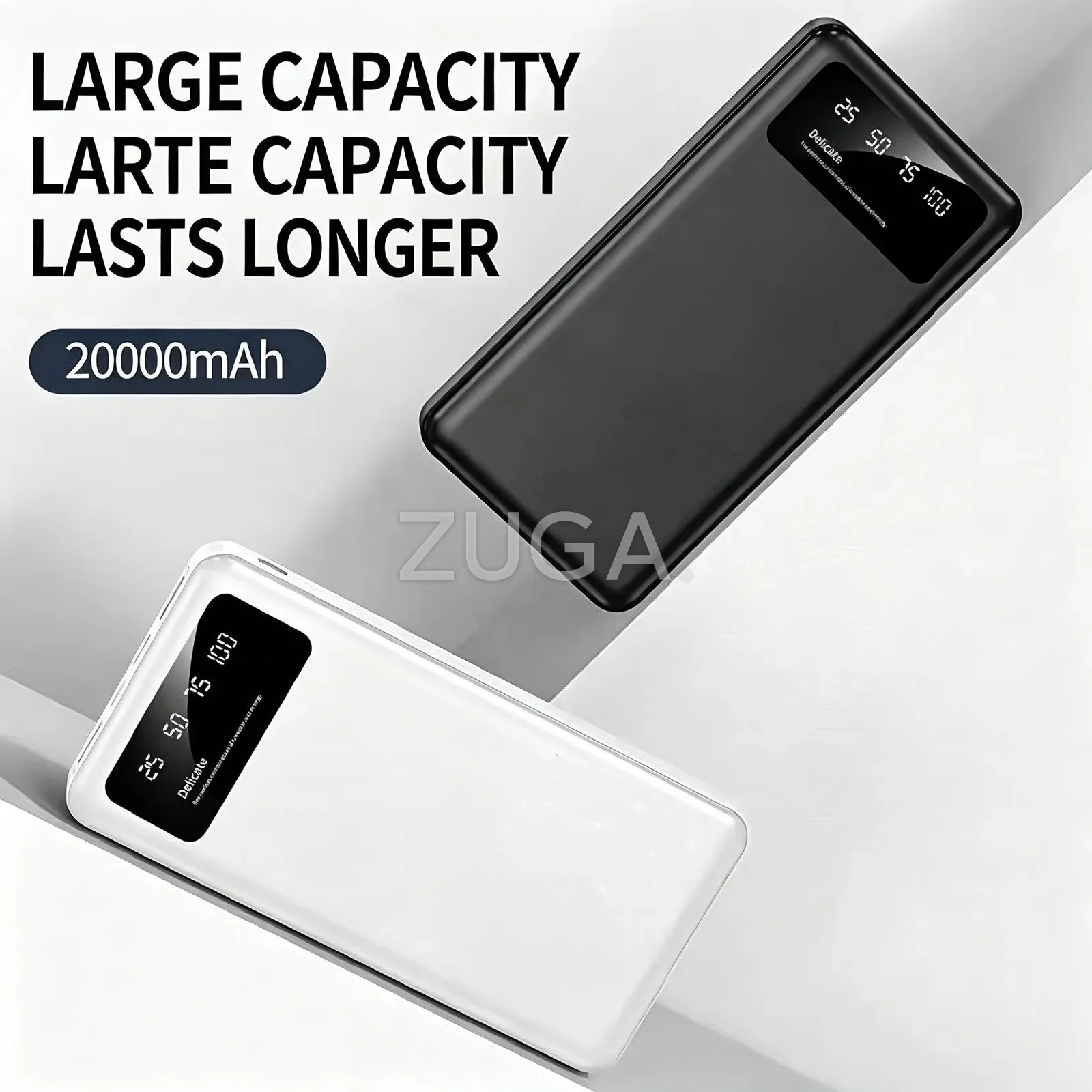 20000mAh Power Bank P200, 22.5W Fast Charge, LED Display